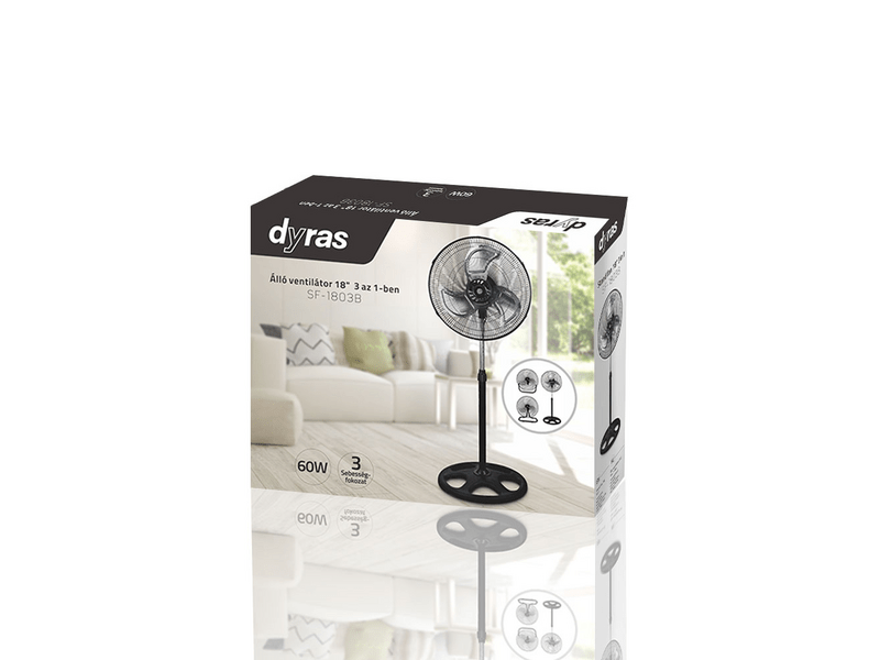 Dyras SF-1803B 3 u 1 ventilator