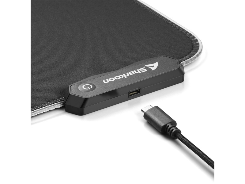 Sharkoon 1337 RGB V2 Gaming Egérpad, 90 cm