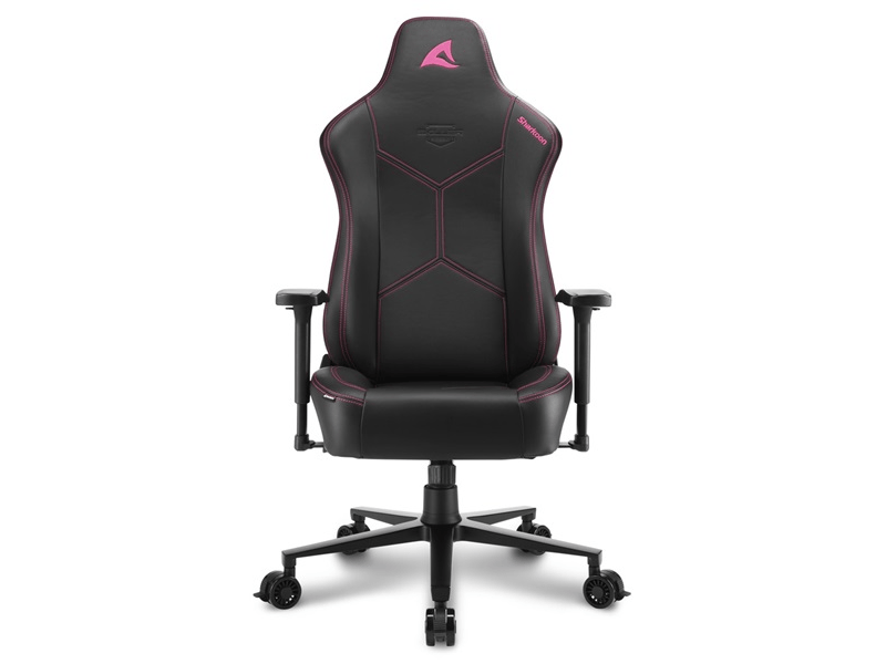 Sharkoon Skiller SGS30 Gamer szék, fekete/rózsaszín