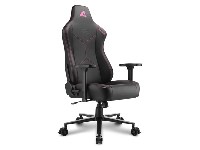 Sharkoon Skiller SGS30 Gamer szék, fekete/rózsaszín