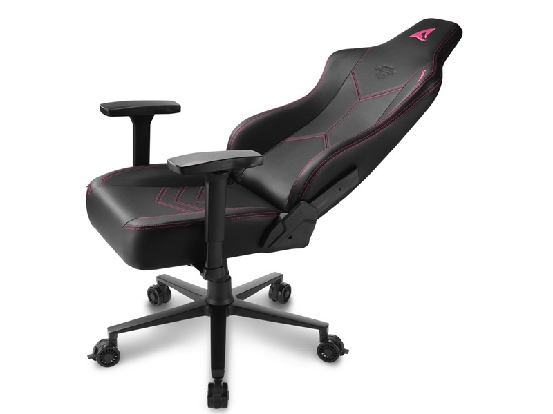 Sharkoon Skiller SGS30 Gamer szék, fekete/rózsaszín