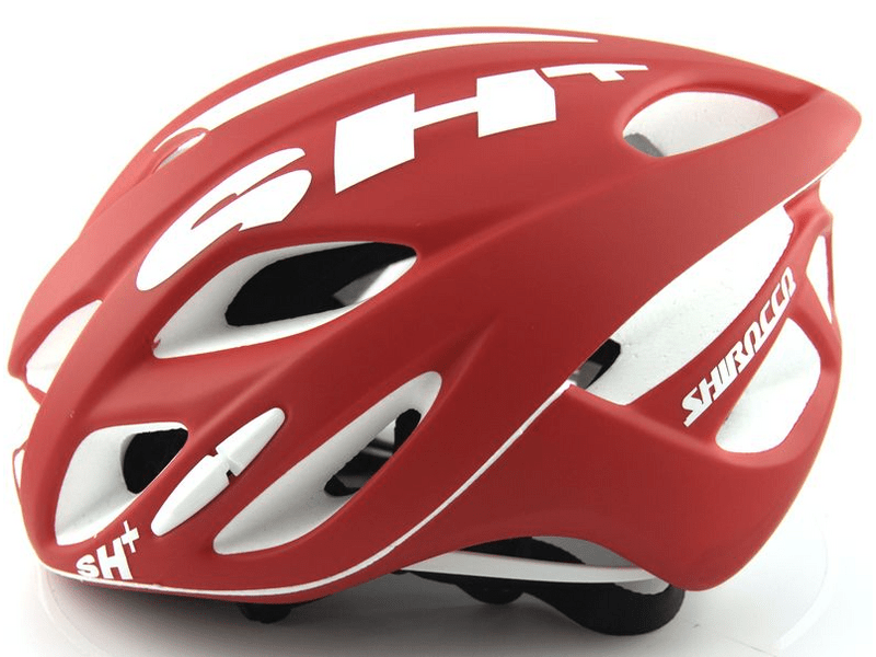 SH+ SHIROCCO S-TECH 58/61 M2/XL Bukósisak, piros-fehér