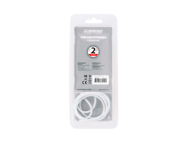 Skross USB szivargyújtós autós töltő (2.900617)