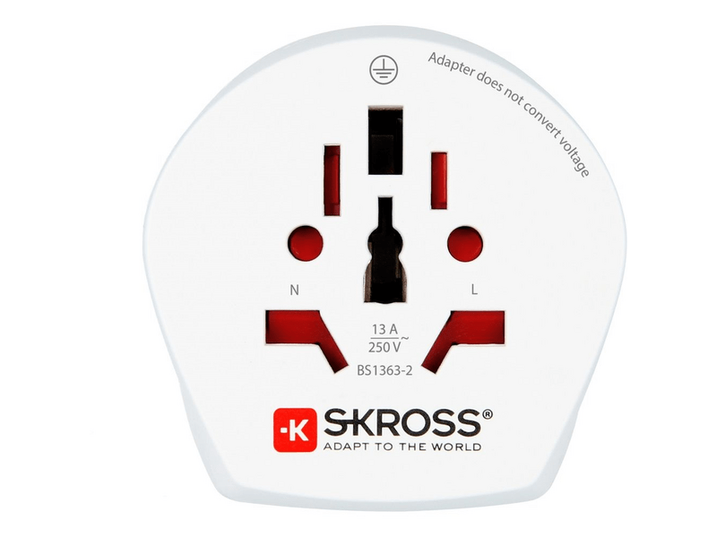 Skross Utazó adapter, AU/CN/EU (1.500210-E)