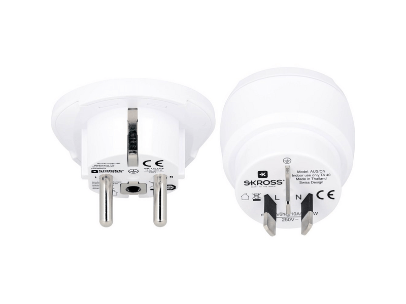 Skross Utazó adapter, AU/CN/EU (1.500210-E)