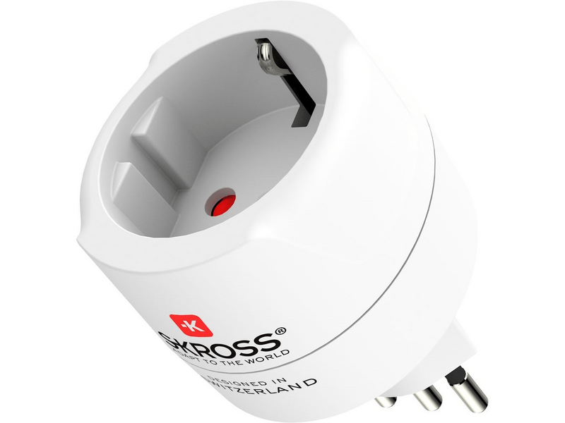Skross Utazó adapter, Svájc/Olaszország/Brazília (1.500272-E)