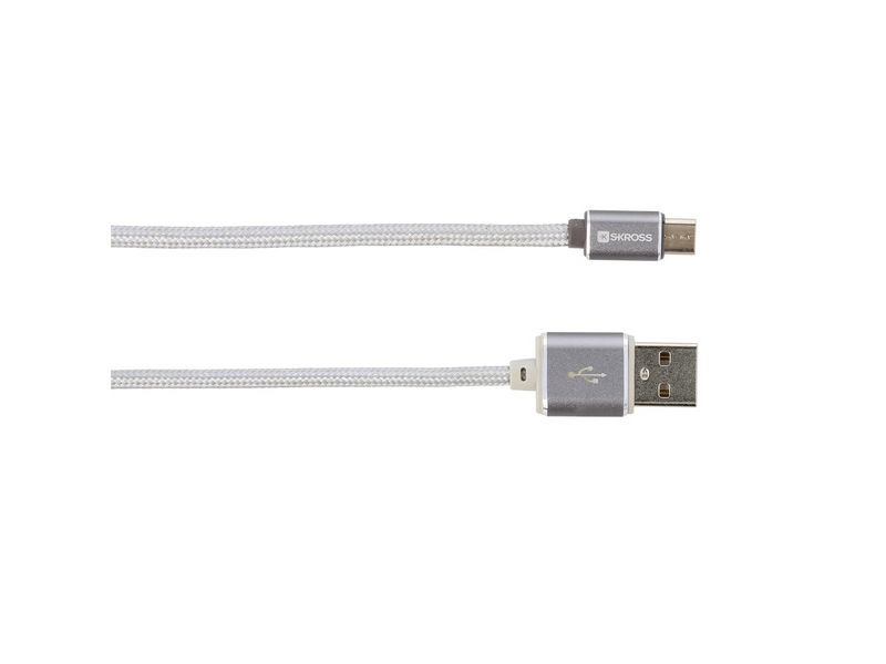 Skross Steel Line USB kábel, 1m (2.700240)