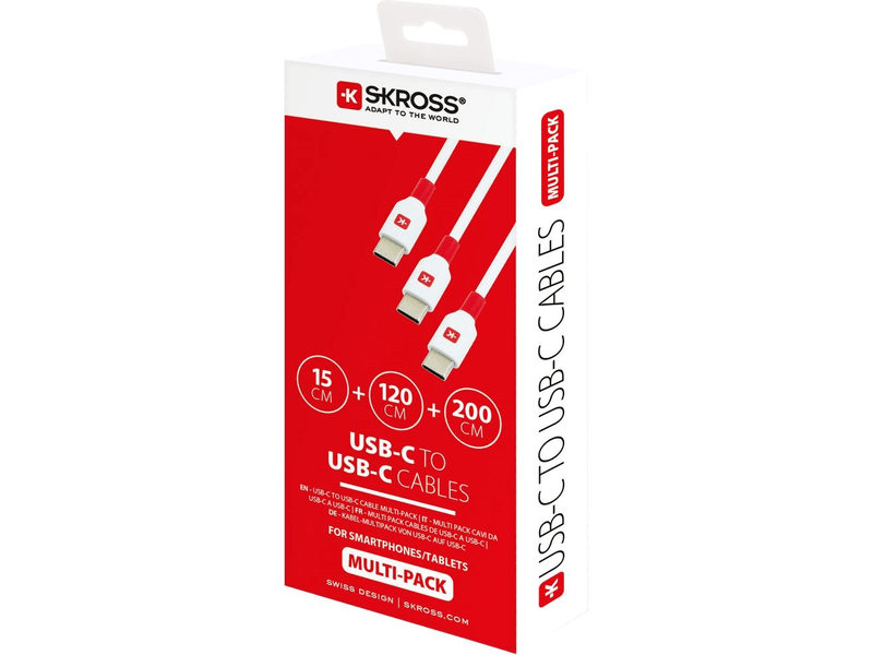 Skross USB-C kábel multipack (SKCA0006C-CMULTICN)