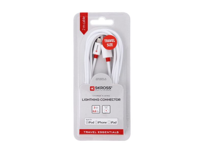 Skross Lightning - USB kábel, 2m (2.700205-E2M)