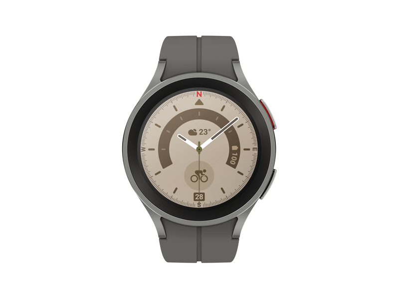 Galaxy Watch5 Pro (45mm, LTE), Titanium