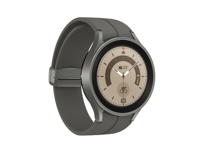 Galaxy Watch5 Pro (45mm, BT), Titanium