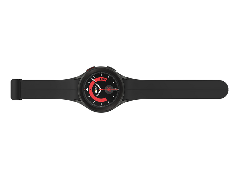 Samsung Galaxy Watch 5 Pro 45 mm LTE Okosóra, Titánfekete (SM-R925)