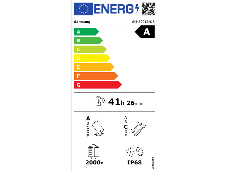 Samsung Galaxy S24 8/128 GB pametni telefon, žuti
