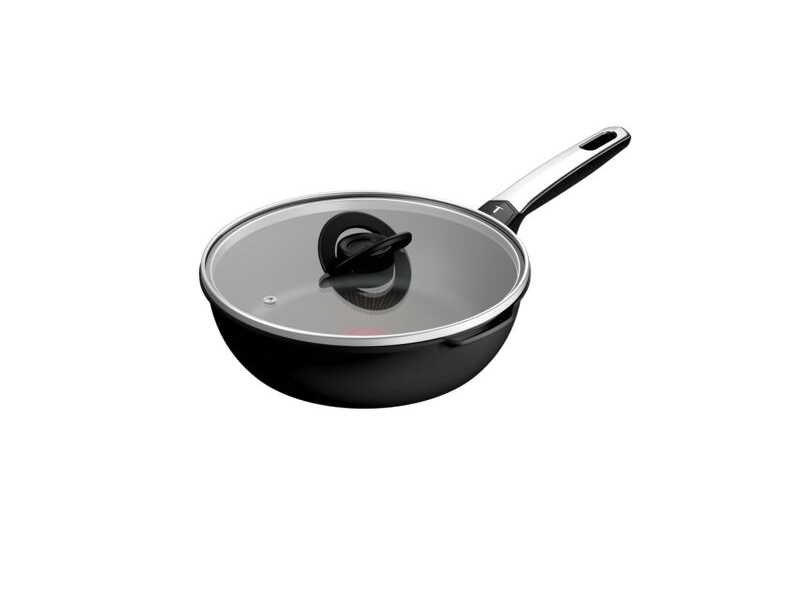 Tefal Excellence serpenyő wok + fedő, 24 cm (G3208402)