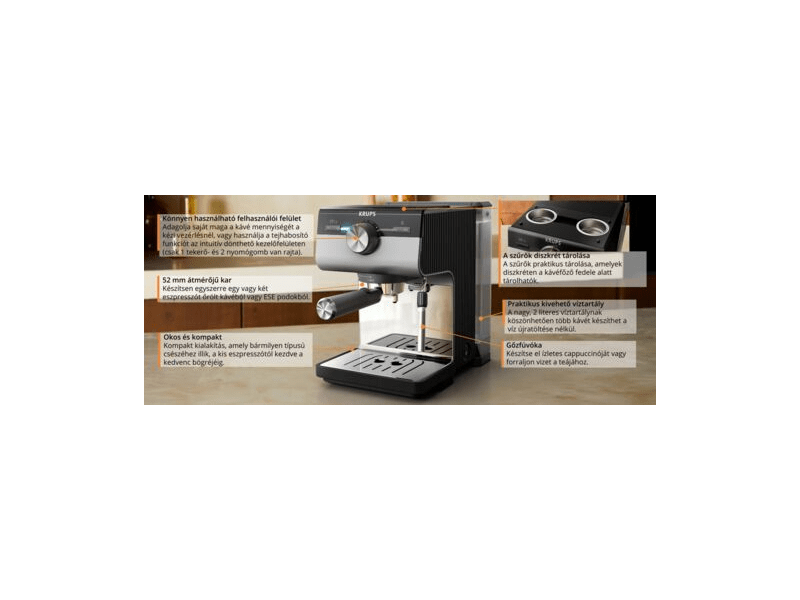 Krups XP384E10 Authentic Plus espresso aparat