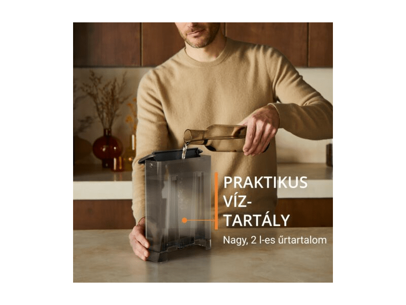 Karos eszpr.kávéfőző+gőzkar,fekete