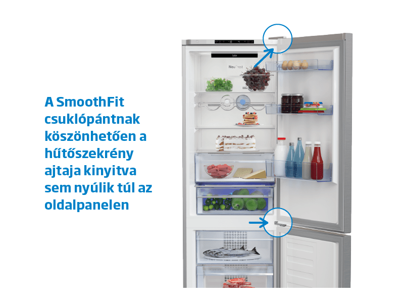 Beko RCNA406I40WN Alulfagyasztós hűtőszekrény