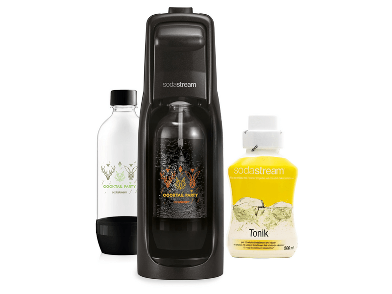 SodaStream Jet Black Tonic Pack