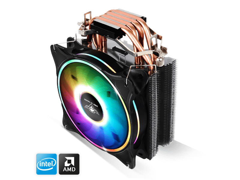 Spirit of Gamer SOG-VR120RGB Processzor hűtő, 120mm