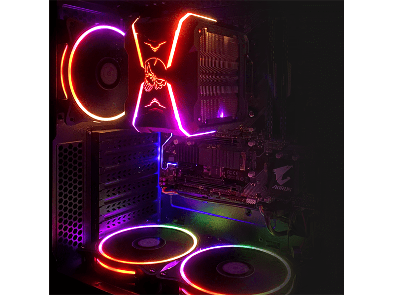 Spirit of Gamer Aircooler Pro ARGB Processzor hűtő (SOG-VR120RGBA)