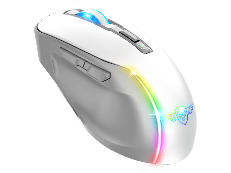 Spirit of Gamer Elite-M50 Vezeték nélküli egér, fehér (S-EM50WT)