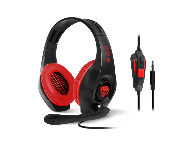 Spirit of Gamer Pro-NH5 Nintendo Switch Gamer headset, piros (MIC-G715SW)