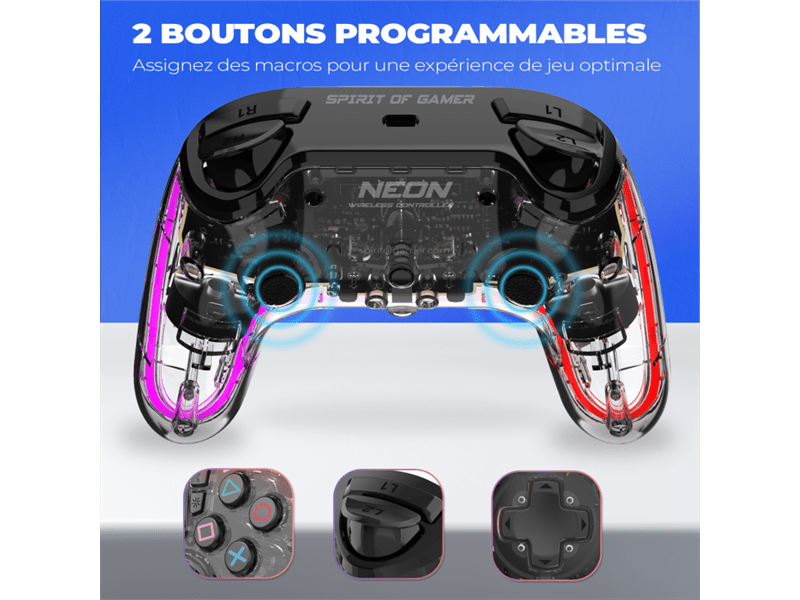 Spirit of Gamer Neon Bluetooth Kontroller (SOG-BTGX12)