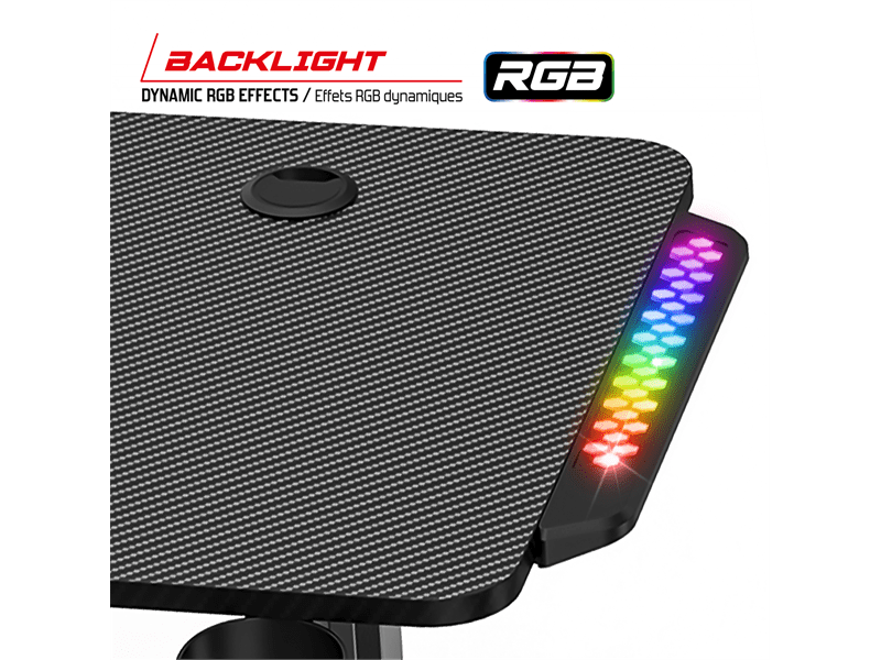 Spirit of Gamer Headquarter 600L Gamer Asztal (SOG-DESK600L)