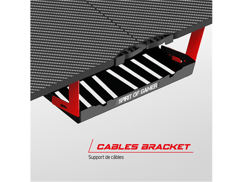 Spirit of Gamer Headquarter 600L Gamer Asztal (SOG-DESK600L)