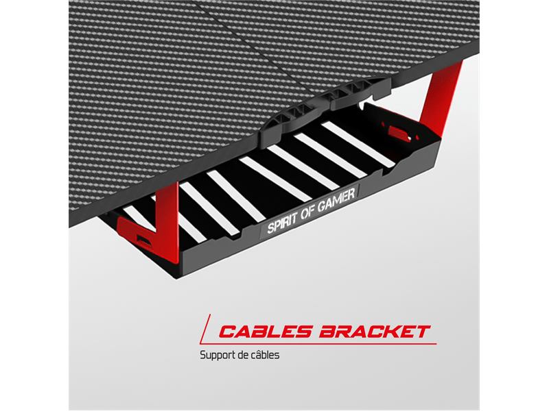 Spirit of Gamer Headquarter 600R Gamer Asztal (SOG-DESK600R)