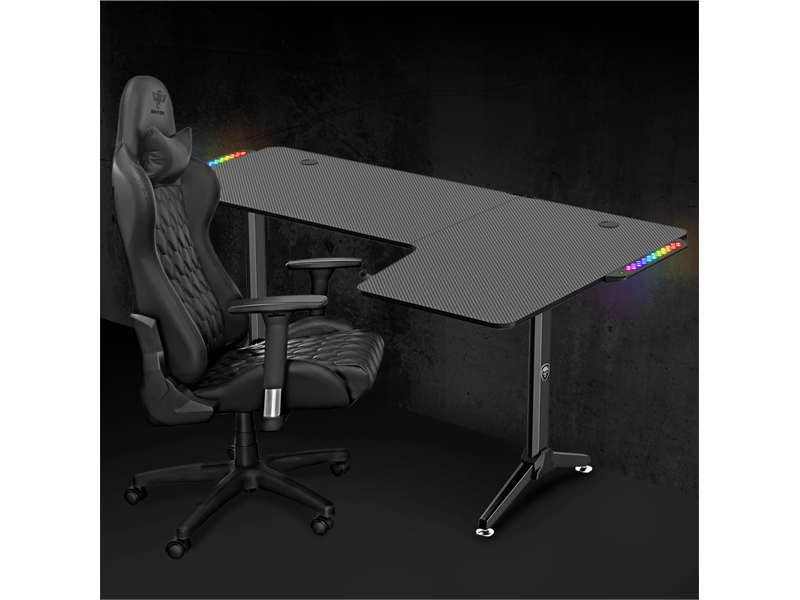 Spirit of Gamer Headquarter 600R Gamer Asztal (SOG-DESK600R)