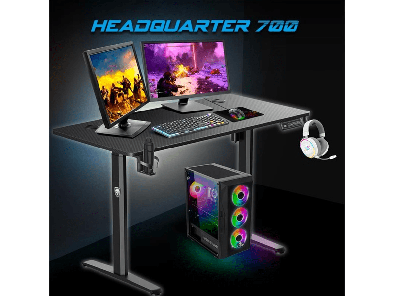 Spirit of Gamer Headquarter 700 Gamer Asztal (SOG-DESK700)