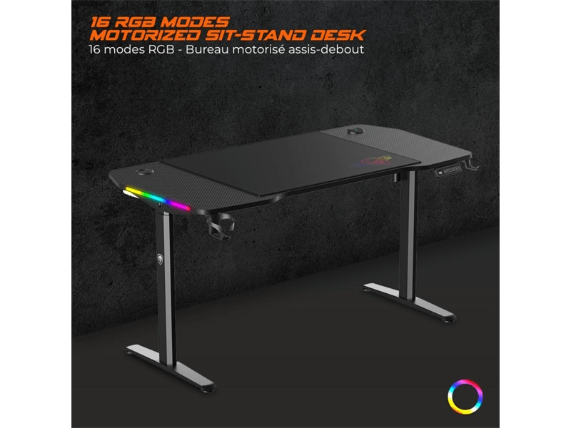 Spirit of Gamer Headquarter 900 Gamer asztal (SOG-DESK900)