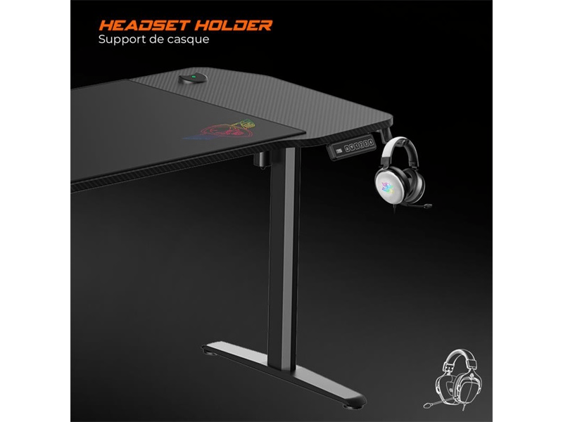 Spirit of Gamer Headquarter 900 Gamer asztal (SOG-DESK900)