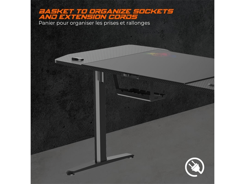 Spirit of Gamer Headquarter 900 Gamer asztal (SOG-DESK900)