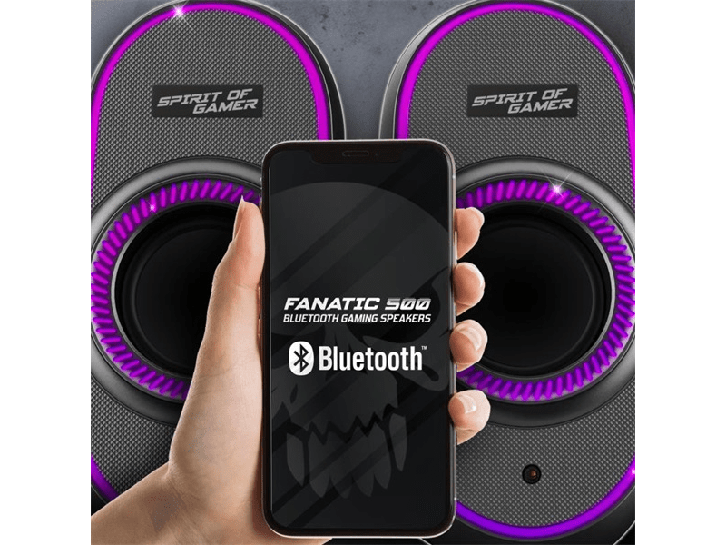 Spirit of Gamer Fanatic 500 Hangszóró 2.0 (SP-5500BK)