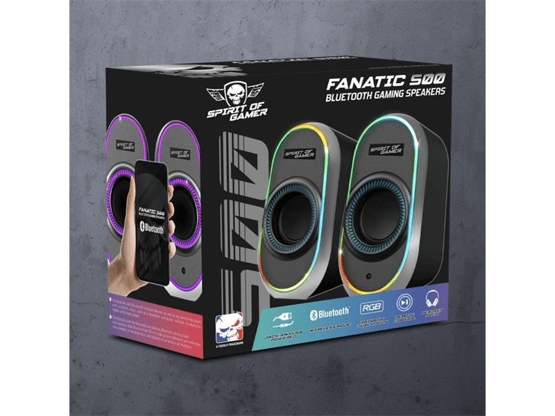 Spirit of Gamer Fanatic 500 Hangszóró 2.0 (SP-5500BK)