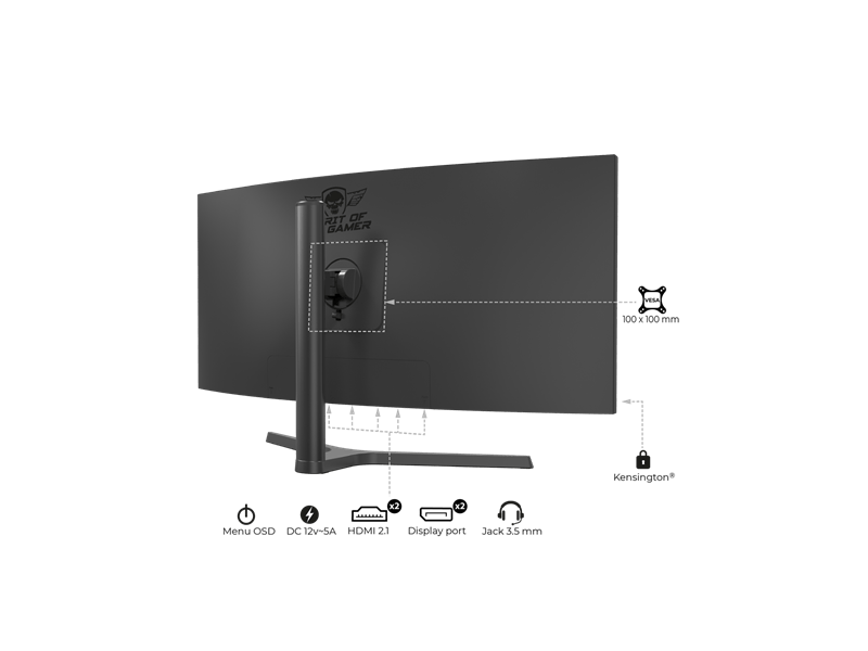 Spirit of Gamer E34V165 34