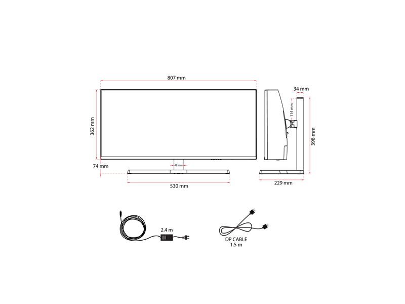 Spirit of Gamer E34V165 34