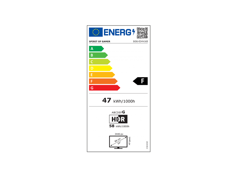 Spirit of Gamer E34V165 34