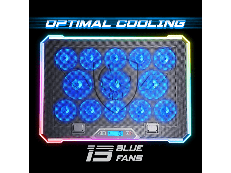 Spirit of Gamer AIRBLADE 1300 RGB Notebook Hűtőpad (SOG-VE1300RGB)