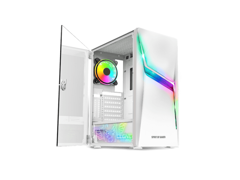 Spirit of Gamer Clone 4 Számítógépház (8902RAW)