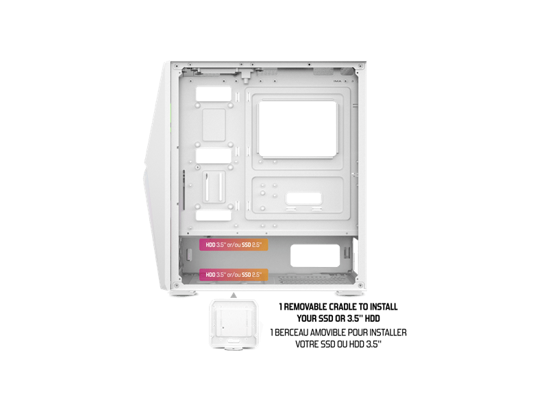 Spirit of Gamer Clone 4 Számítógépház (8902RAW)