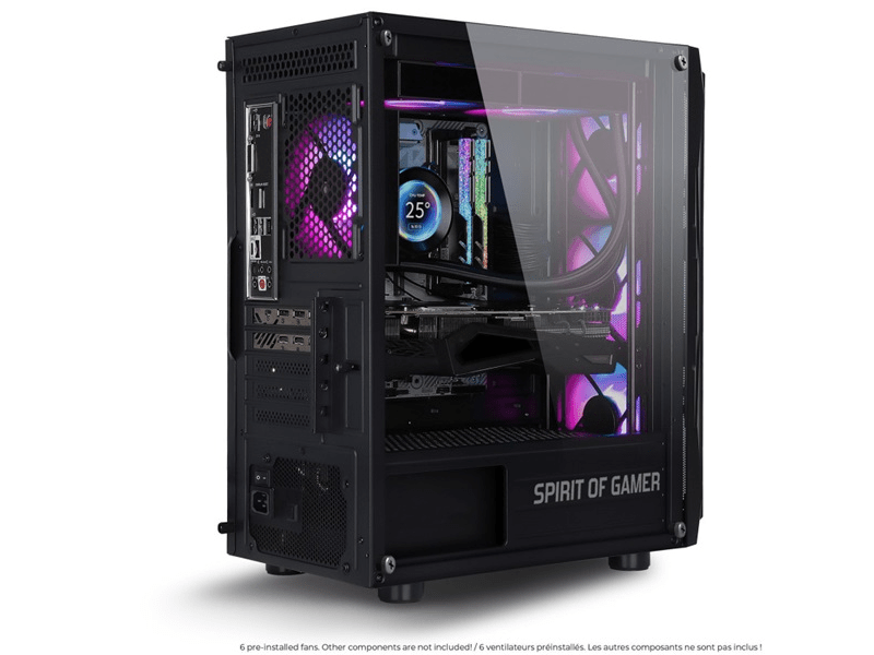 Spirit of Gamer Rogue VII RGB Számítógépház (8303RA)