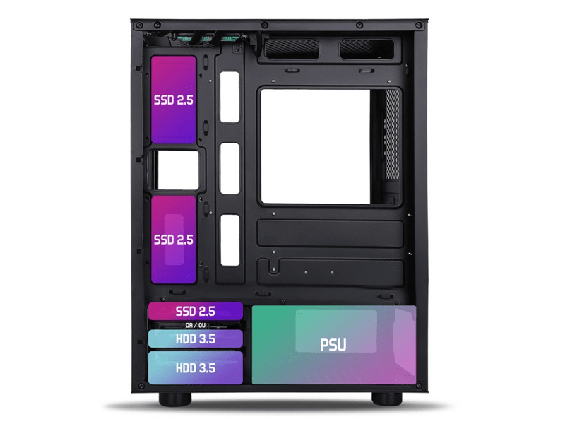 Spirit of Gamer Rogue VII RGB Számítógépház (8303RA)