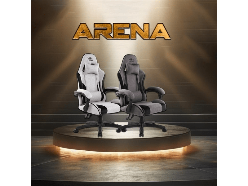 Spirit of Gamer Arena Gaming szék, világos szürke (SOG-GCAGR)