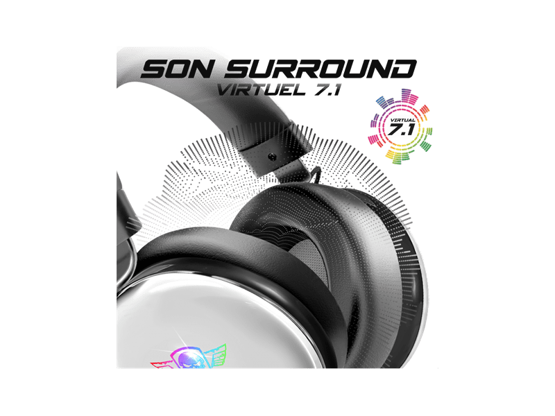Spirit of Gamer XPERT H700 Fejhallgató (MIC-XH700WT)