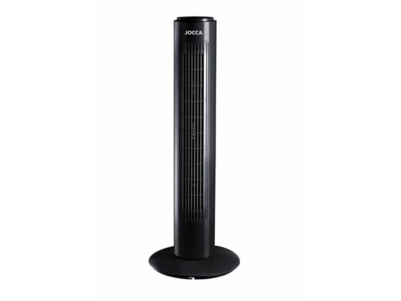 Oszlopventilátor,45W,fekete