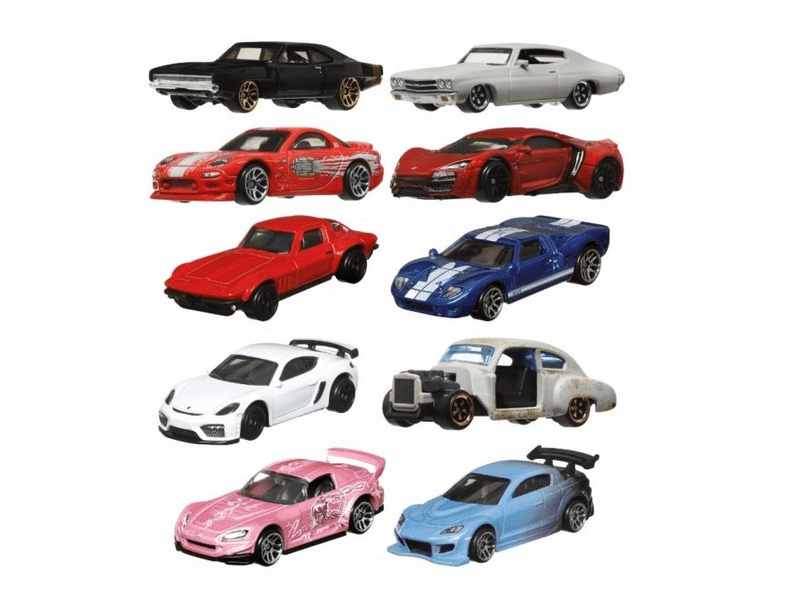 Hot Wheels: Halálos iramban kisautó, többféle (HNR88)