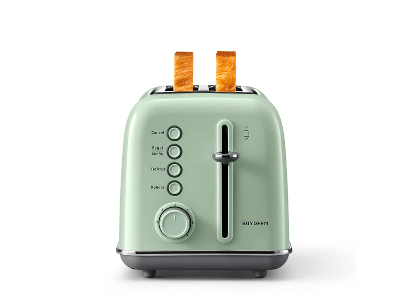 Buydeem DT620E-CG/EU Kenyérpirító, zöld